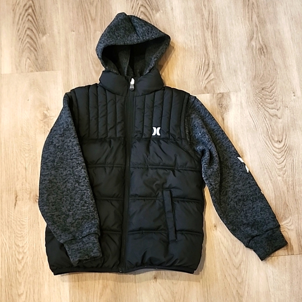 Boys Hurley Coat Size 10/12 Medium